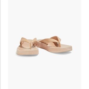 Vince nell platform flip flop square toed 6.5 originally $225